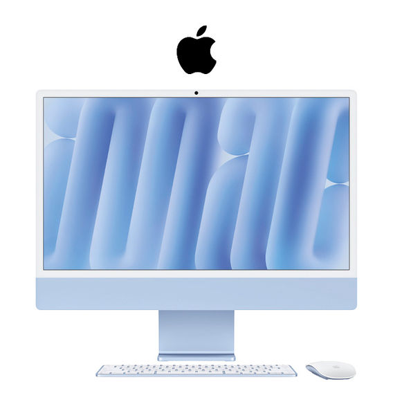 Apple iMac 24in 4.5K Retina Display with Apple M4 Chip - Blue