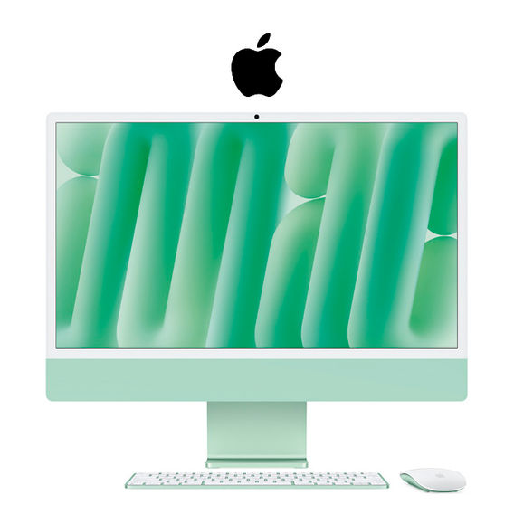 Apple iMac 24in 4.5K Retina Display with Apple M4 Chip - Green