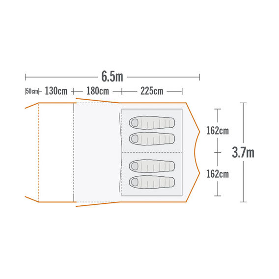 Kiwi Camping Tui Single Pod Extension