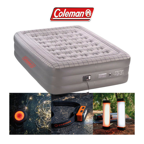 Queen Double High Quickbed & Lighting Bundle
