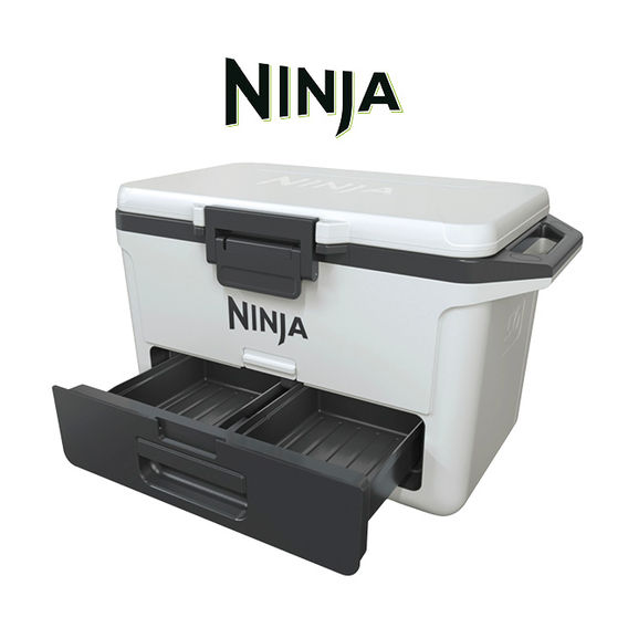 Ninja FrostVault 47L Hard Cooler with Dry Zone - Grey