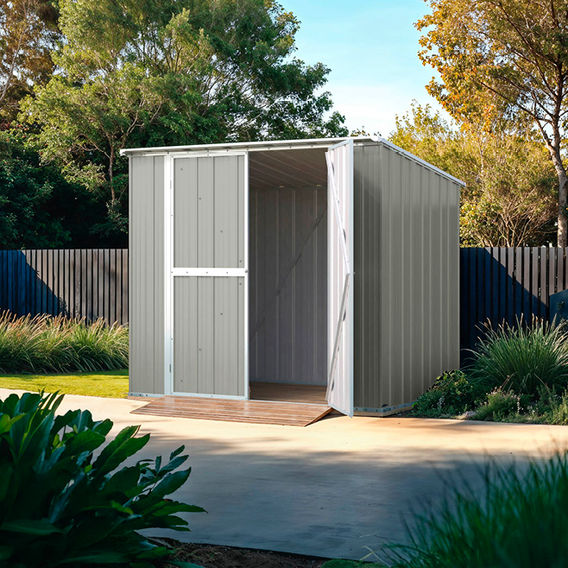 Garden Shed Sandstone Grey - 2.31m x 1.55m x 2.02m Garden Shed Sandstone Grey - 2.31m x 1.55m x 2.02m