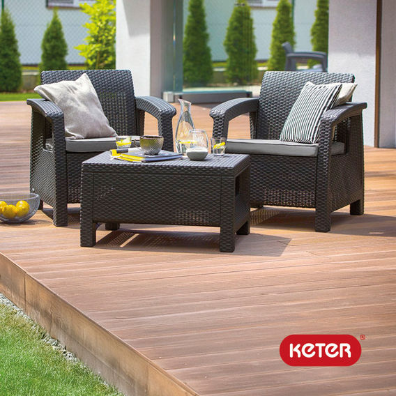 Keter Corfu Balcony Set Keter Corfu Balcony Set