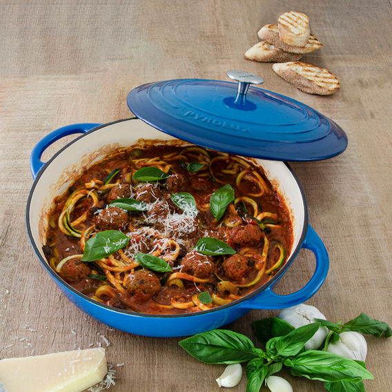 Pyrolux Cast Iron Bundle - Ocean Blue