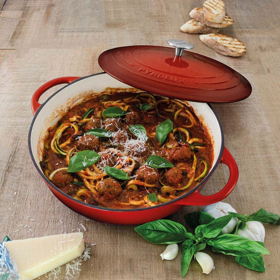 Pyrolux Cast Iron Bundle - Chilli Red Pyrolux Cast Iron Bundle - Chilli Red
