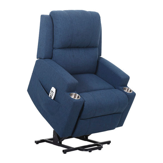 Verona Lift Chair with Massage & Heating - Blue