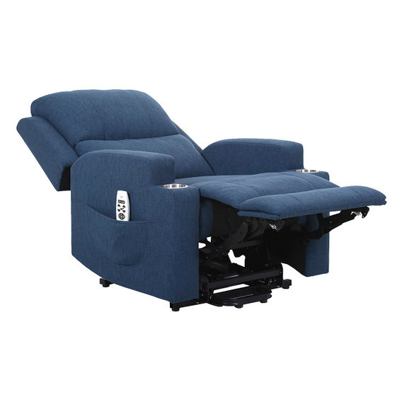 Verona Lift Chair with Massage & Heating - Blue
