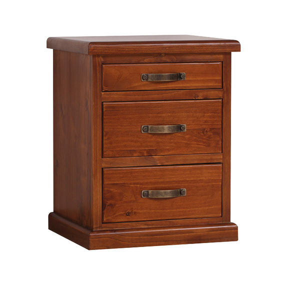 Kingston Settler 3 Drawer Bedside Table Kingston Settler 3 Drawer Bedside Table