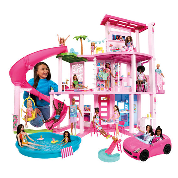 Barbie Dreamhouse & Dolls Bundle