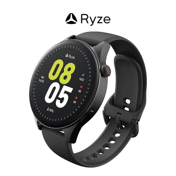 Ryze Wave Smart Watch MP3 - Black/Blue Ryze Wave Smart Watch MP3 - Black/Blue