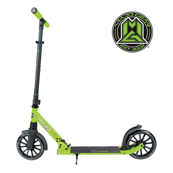 MADD GEAR Metro Cruise 250 Scooter - Black and Green MADD GEAR Metro Cruise 250 Scooter - Black and Green