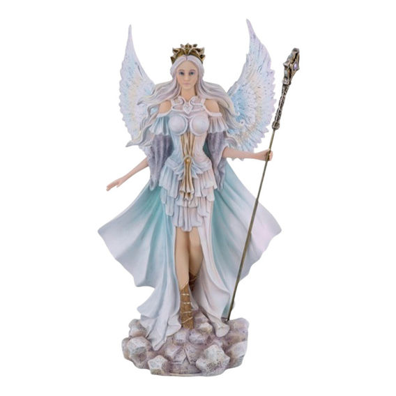 Natural Guardian Angel Resin Figure 37cm H Natural Guardian Angel Resin Figure 37cm H