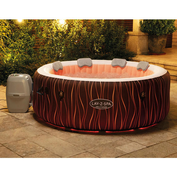 Hollywood Lay-Z-Spa Luxe Airjet 6 Bundle