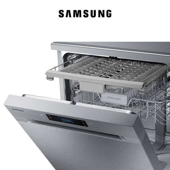 Samsung 14 Place Setting Freestanding Dishwasher - Stainless Steel