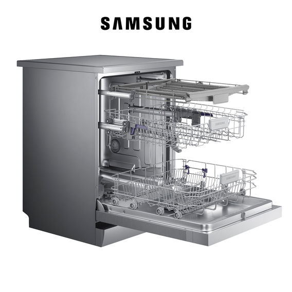 Samsung 14 Place Setting Freestanding Dishwasher - Stainless Steel