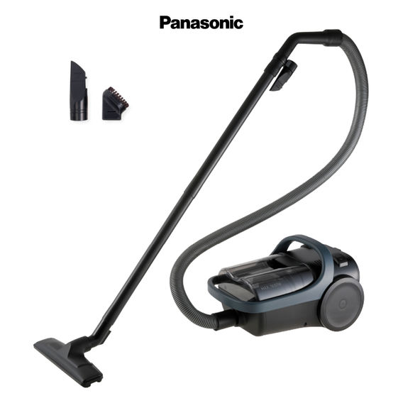 Panasonic 1600W Bagless Canister Vacuum - Blue