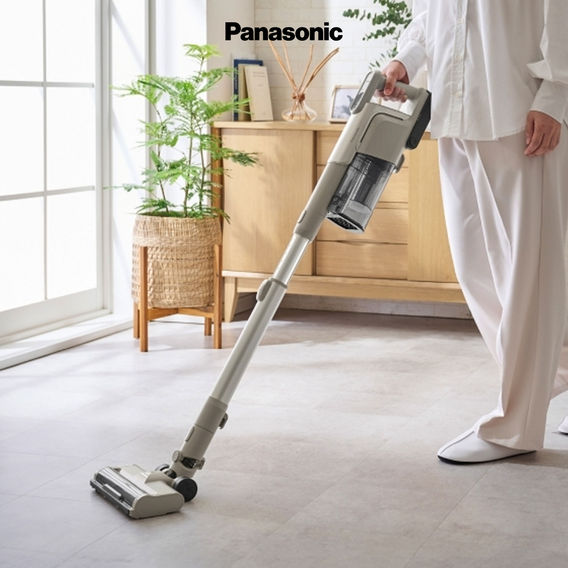 Panasonic Stick Vacuum with Stand - Beige Panasonic Stick Vacuum with Stand - Beige