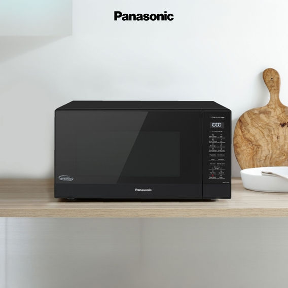 Panasonic 44L Cyclonic Inverter Microwave - Black Panasonic 44L Cyclonic Inverter Microwave - Black