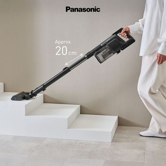 Panasonic Stick Vacuum with Stand and Dust Sensor - Black Panasonic Stick Vacuum with Stand and Dust Sensor - Black