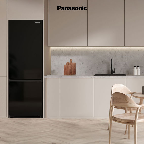 Panasonic 332L Refrigerator - Black