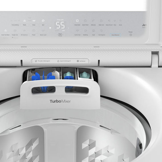 Panasonic 10Kg Top Loader - Light Grey