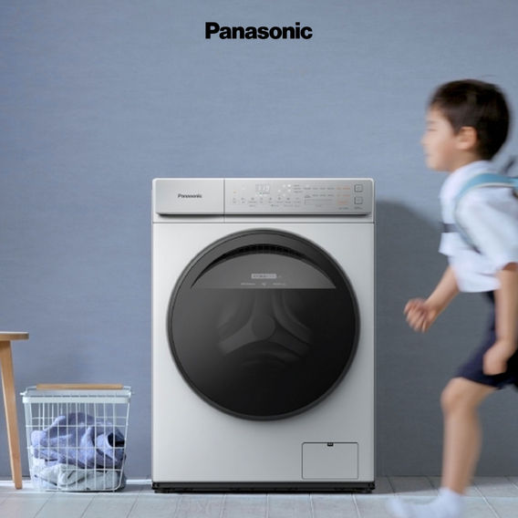 Panasonic 9.5Kg Front Loader - White