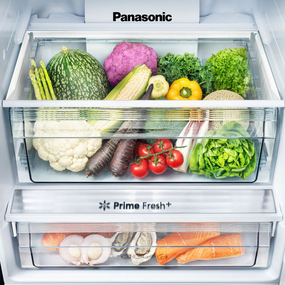 Panasonic 377L Refrigerator with Water Dispenser - Stainless Panasonic 377L Refrigerator with Water Dispenser - Stainless