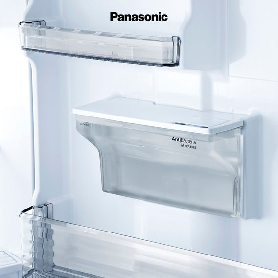 Panasonic 377L Refrigerator with Water Dispenser - Black Panasonic 377L Refrigerator with Water Dispenser - Black
