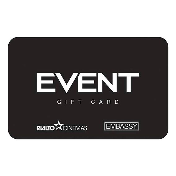 Event Cinema $50 Gift Card Event Cinema $50 Gift Card