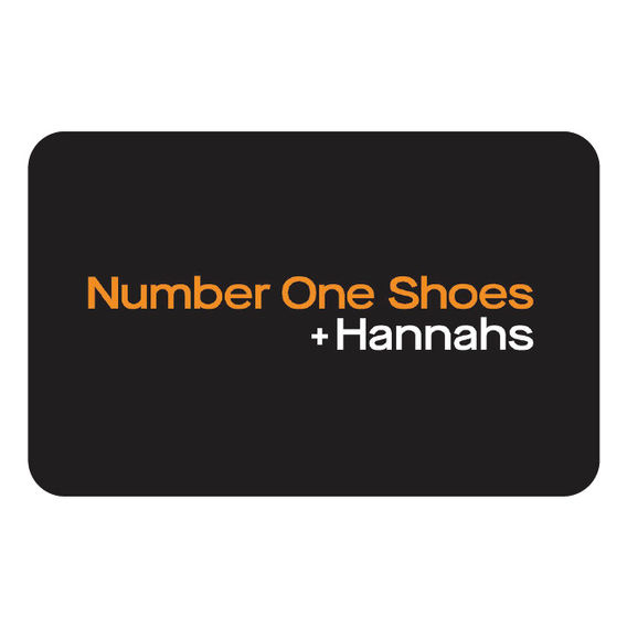 Number One Shoes Gift Card - $100