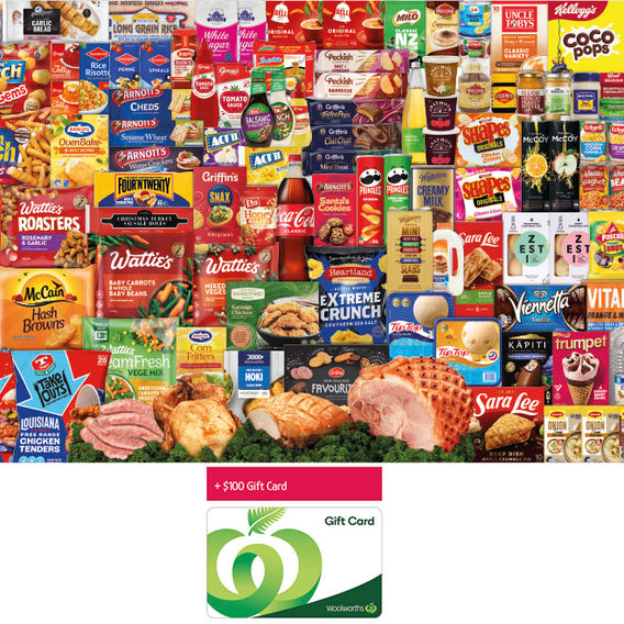 Mega Christmas Plus $100 Woolworths Voucher