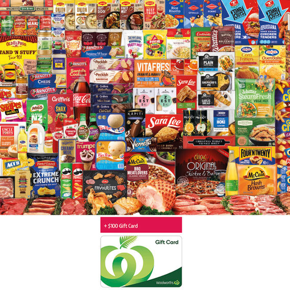 Ultimate Mega Plus $100 Woolworths Gift Card