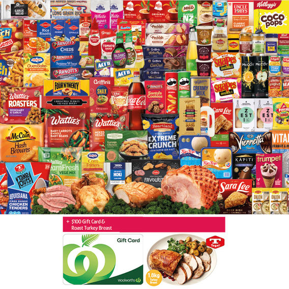 Mega Christmas Plus Turkey $100 Woolworths GC