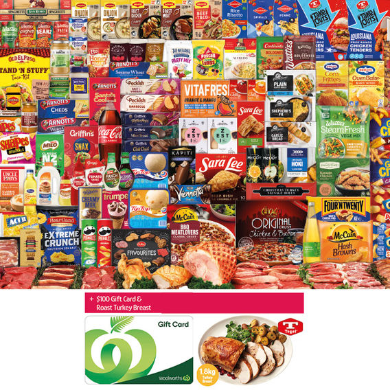 Ultimate Mega Plus Turkey Plus $100 Woolworths GC