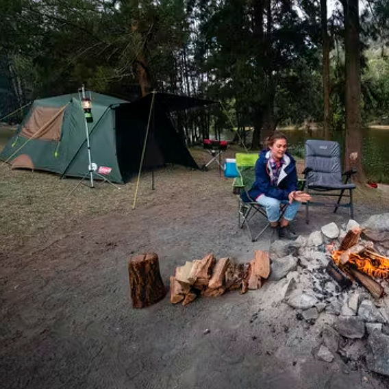 Coleman Instnt Up Northstar 4p DR Tent w/Lighting Coleman Instnt Up Northstar 4p DR Tent w/Lighting