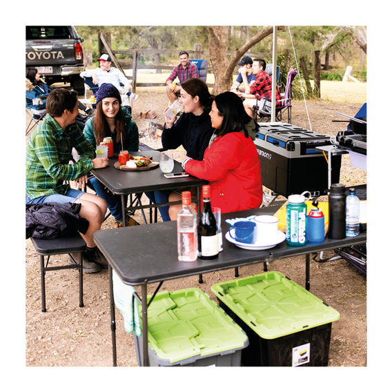 Oztrail Ironside 100cm folding table Oztrail Ironside 100cm folding table