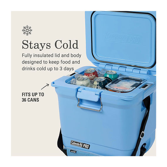 Coleman Pro 24L Hard Cooler Sky Blue