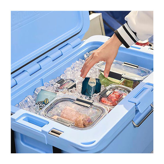 Coleman Pro 52L Wheeled Hard Cooler - Sky Blue