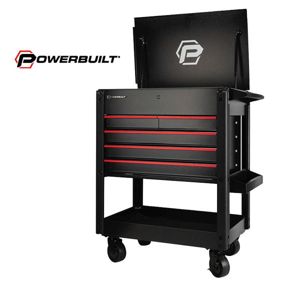 Powerbuilt 196pc Service Cart & Tools Kit