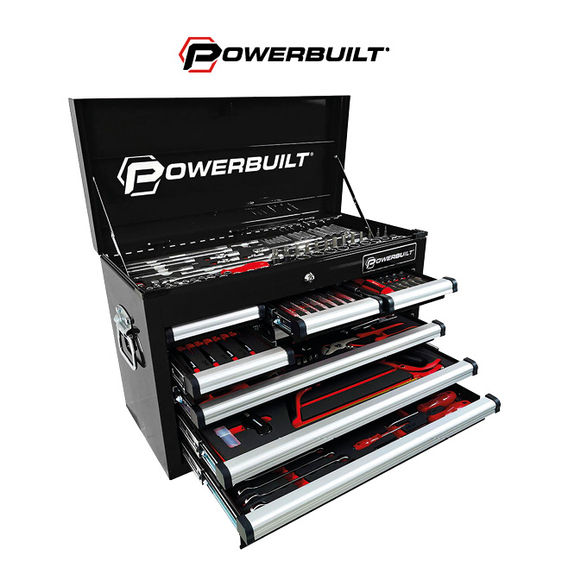 Powerbuilt 219pc Apprentice Chest & Tools - Blk Powerbuilt 219pc Apprentice Chest & Tools - Blk