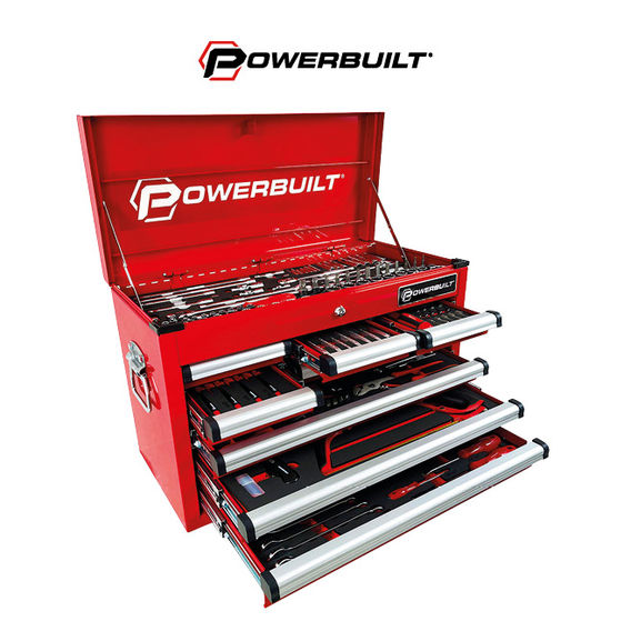 Powerbuilt 219pc Apprentice Chest & Tools - Red Powerbuilt 219pc Apprentice Chest & Tools - Red