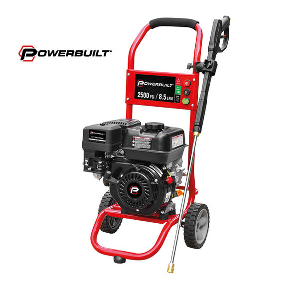 Powerbuilt 2500psi Cold Water Petrol Waterblaster Powerbuilt 2500psi Cold Water Petrol Waterblaster