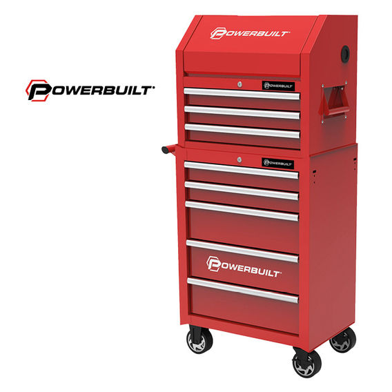 Pwerbuilt 8Dr Tool Chest & Roll Cabinet Combo Pwerbuilt 8Dr Tool Chest & Roll Cabinet Combo