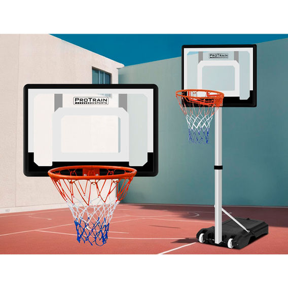 Adjust Portable Basketball Hoop - 2.15-2.61m