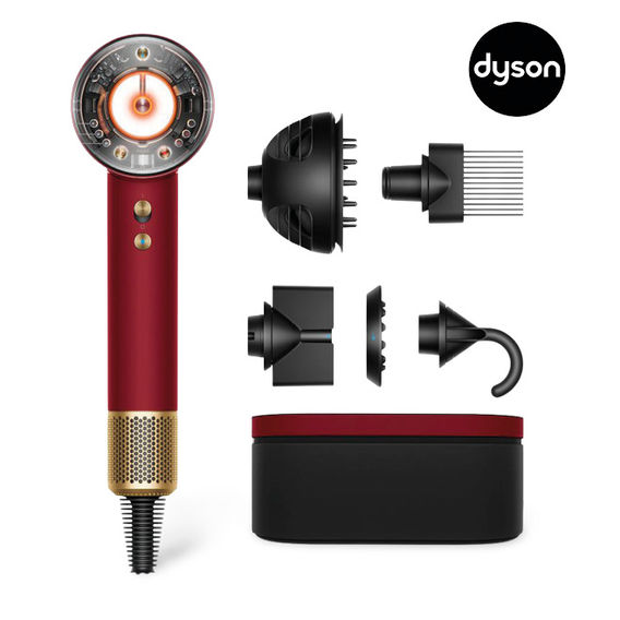Dyson Supersonic Nural Hair Dryer - Red Velvet / Gold Dyson Supersonic Nural Hair Dryer - Red Velvet / Gold