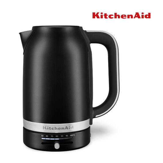 KitchenAid1.7L Variable Temperature Kettle - Cast Iron Black KitchenAid1.7L Variable Temperature Kettle - Cast Iron Black