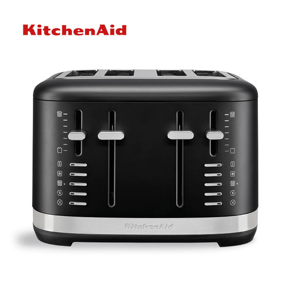 KitchenAid 4 Slice Toaster - Cast Iron Black