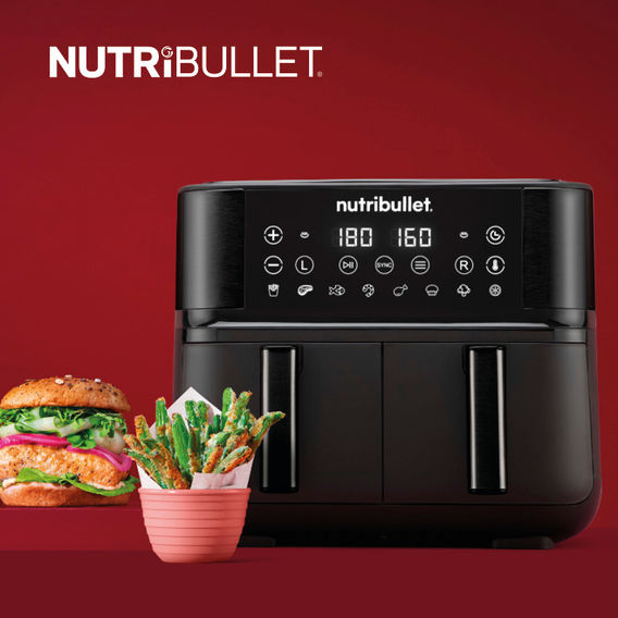 NutriBullet Twin Drawer Air Fryer