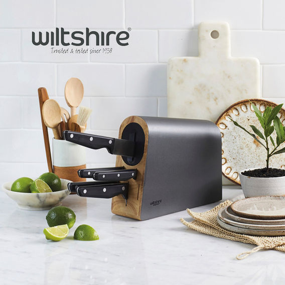 Staysharp Premium Radius 6 Piece Knife Block Staysharp Premium Radius 6 Piece Knife Block