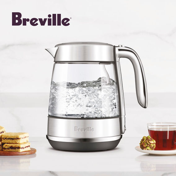 Breville Crystal Luxe Kettle - Stainless Steel